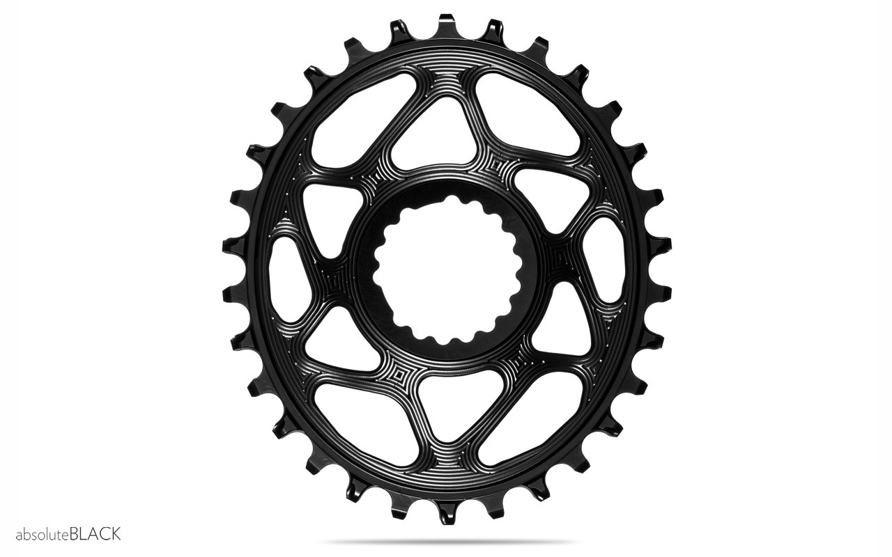 absoluteblack narrow wide direct mount oval chainring for Cannondale sisl