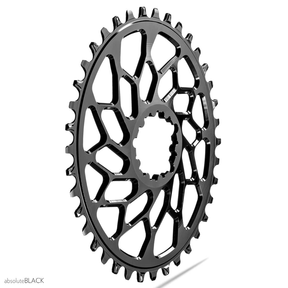 absoluteBLACK CX 1x OVAL N/W traction chainring for Sram