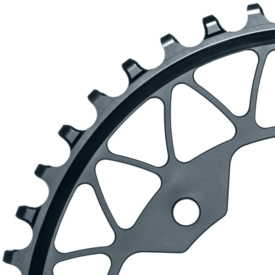 GRAVEL 1X OVAL 110/5 BCD N/W TRACTION CHAINRING