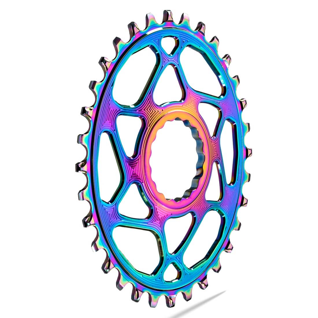 absoluteblack OVAL BOOST narrow wide direct mount cinch chainring for Race Face Rainbow