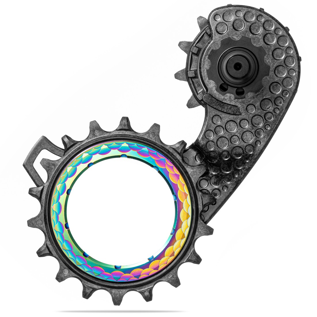 Hollowcage carbon ceramic oversized derailleur pulley cage