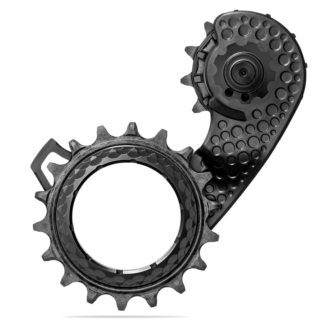 Hollowcage carbon ceramic oversized derailleur pulley cage