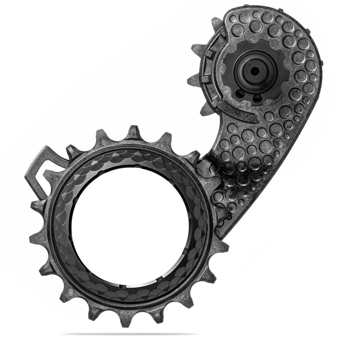 Hollowcage carbon ceramic oversized derailleur pulley cage