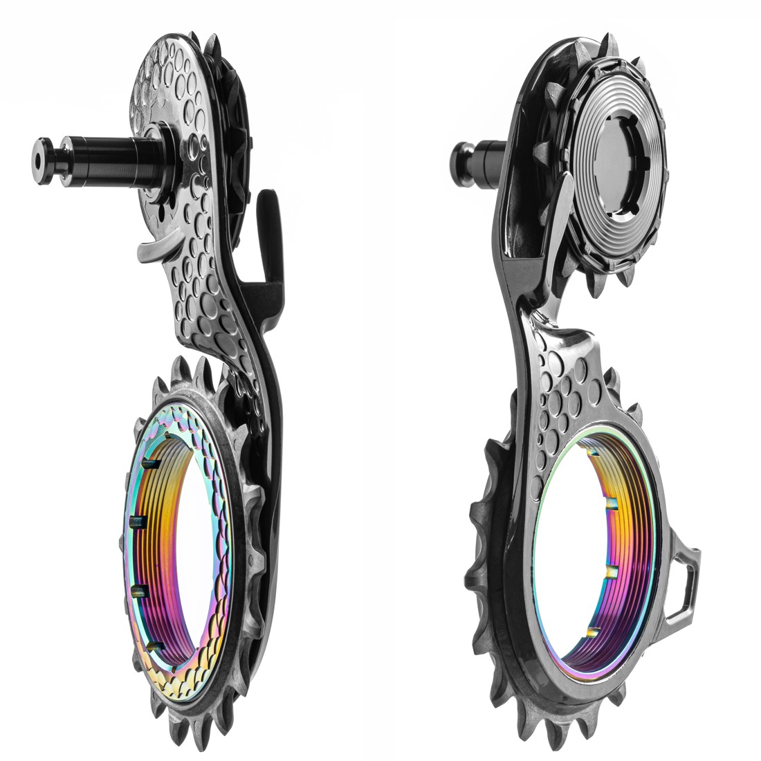 Hollowcage carbon ceramic oversized derailleur pulley cage