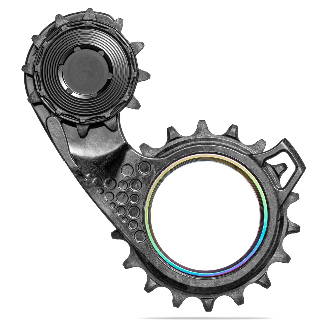 Hollowcage carbon ceramic oversized derailleur pulley cage