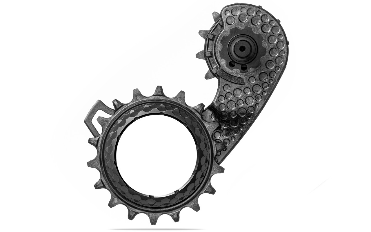 Hollowcage carbon ceramic oversized derailleur pulley cage