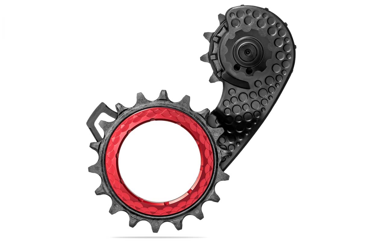 Hollowcage carbon ceramic oversized derailleur pulley cage