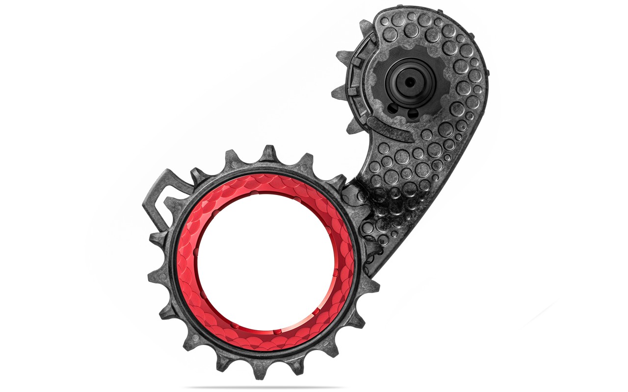 Hollowcage carbon ceramic oversized derailleur pulley cage