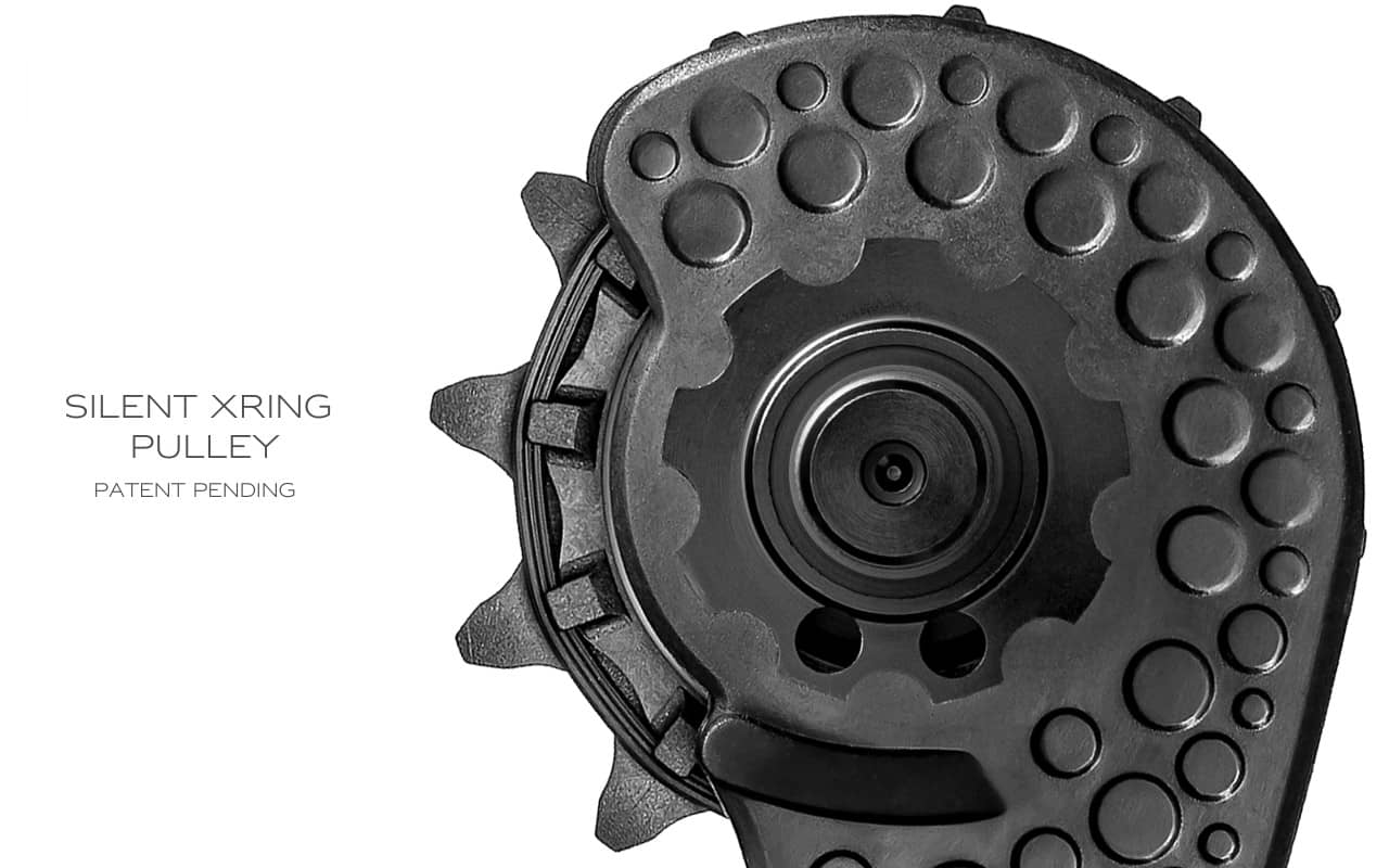 absoluteBLACK HOLLOWcage Silent Xring Pulley