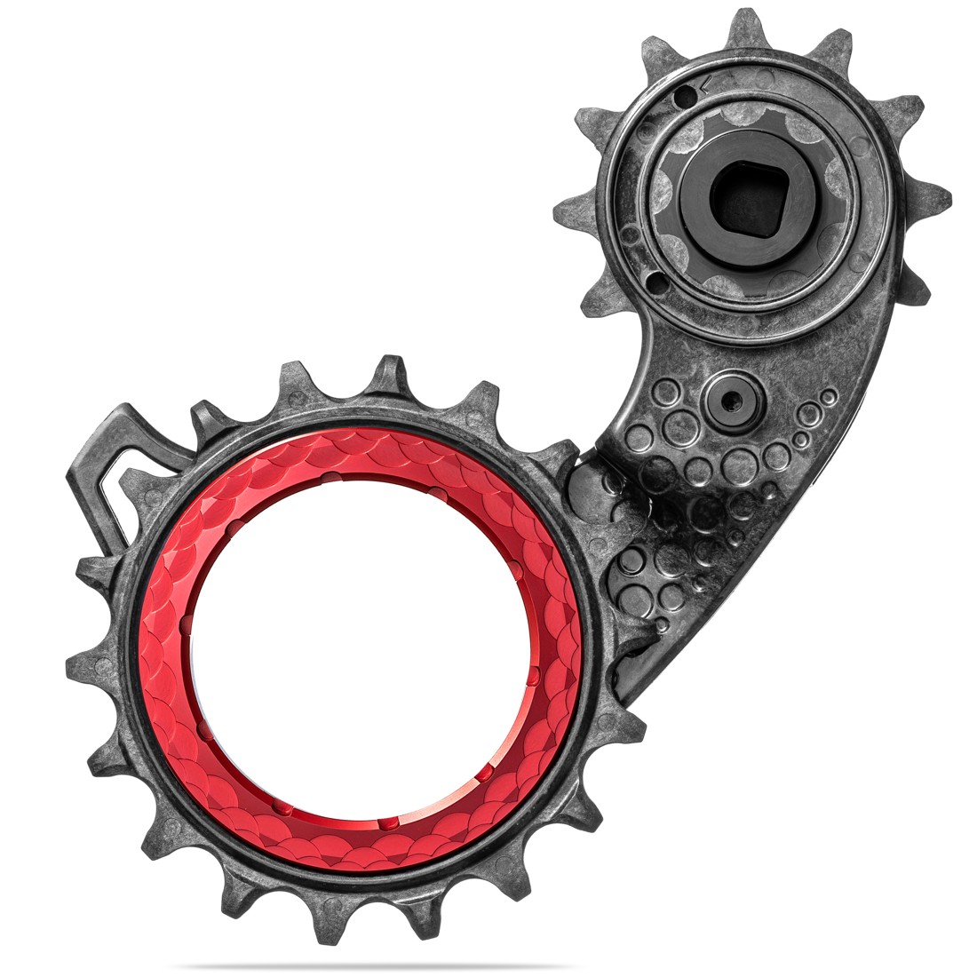 Hollowcage carbon ceramic oversized derailleur pulley cage for Sram AXS