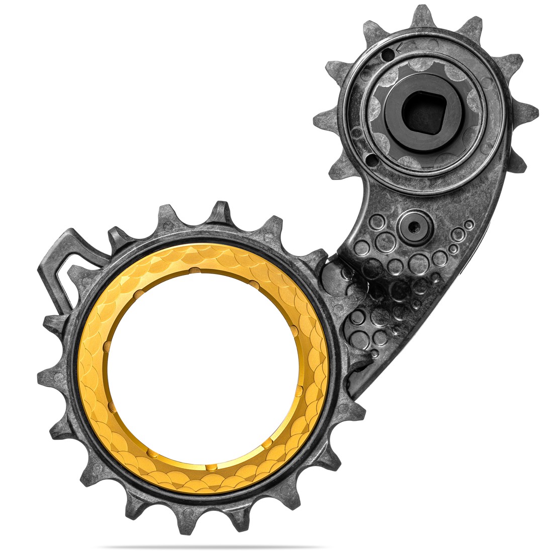 Chain length oval store chainring