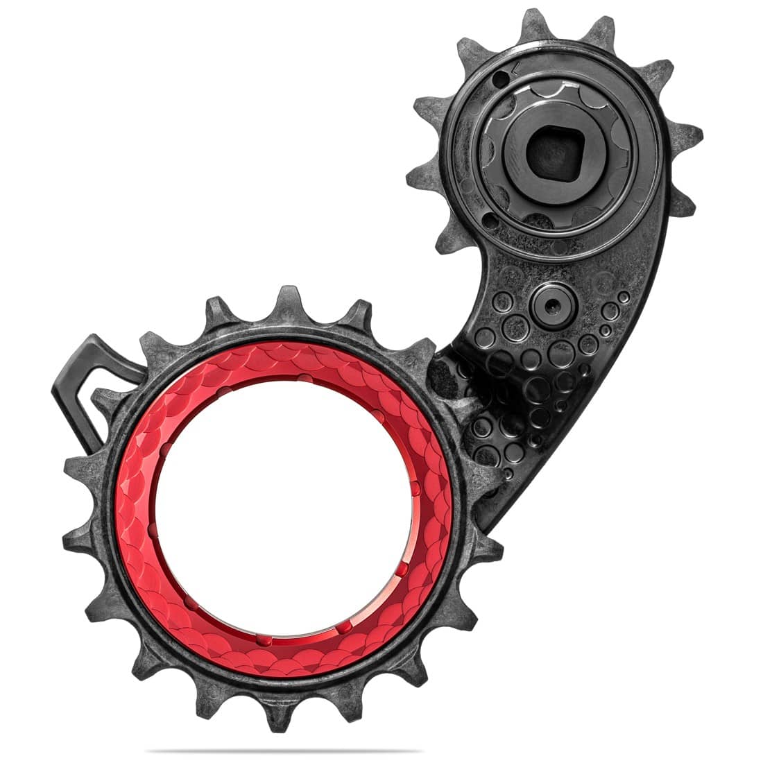 Hollowcage carbon ceramic oversized derailleur pulley cage for Sram AXS