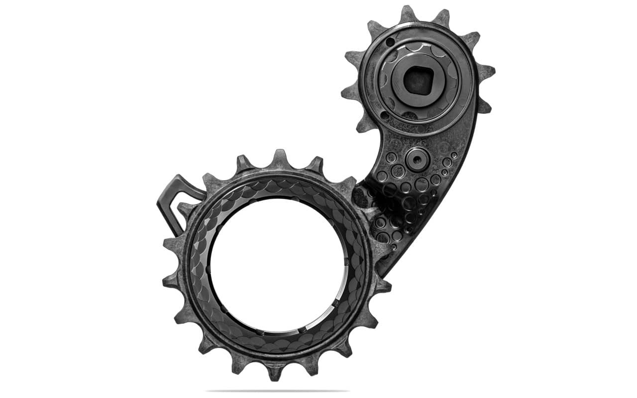Hollowcage carbon ceramic oversized derailleur pulley cage for Sram AXS