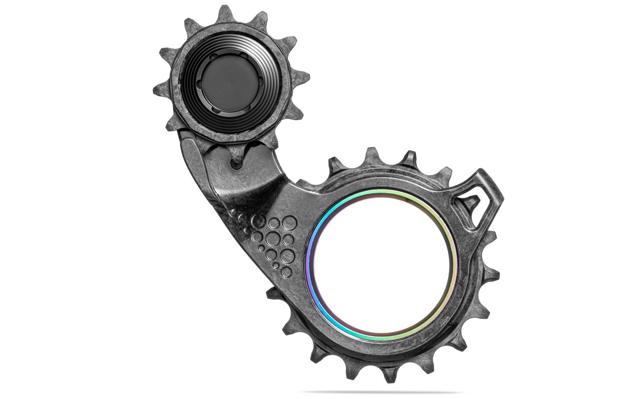 Hollowcage carbon ceramic oversized derailleur pulley cage for Sram AXS