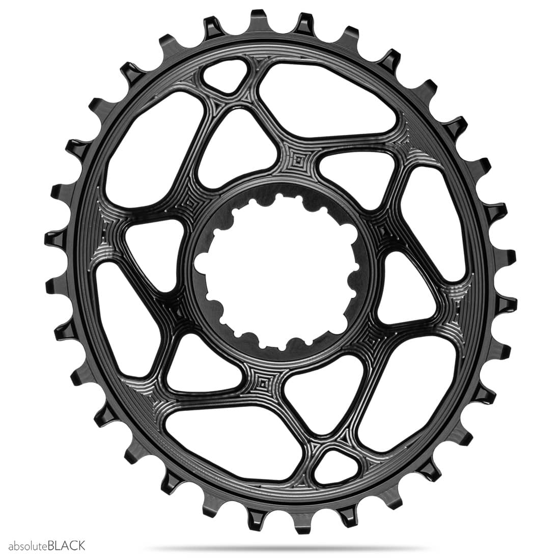 absoluteBLACK Oval traction chainring for Sram DUB cranks