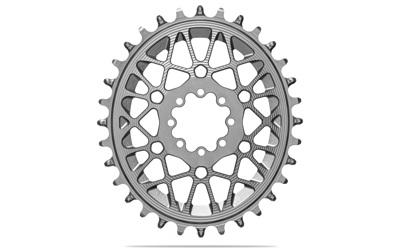 Oval T-Type transmission chainring for SRAM