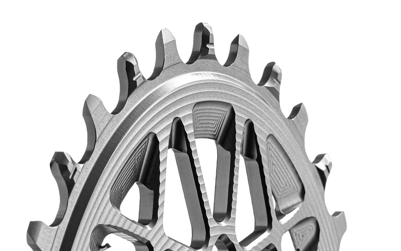 Oval T-Type transmission chainring for SRAM