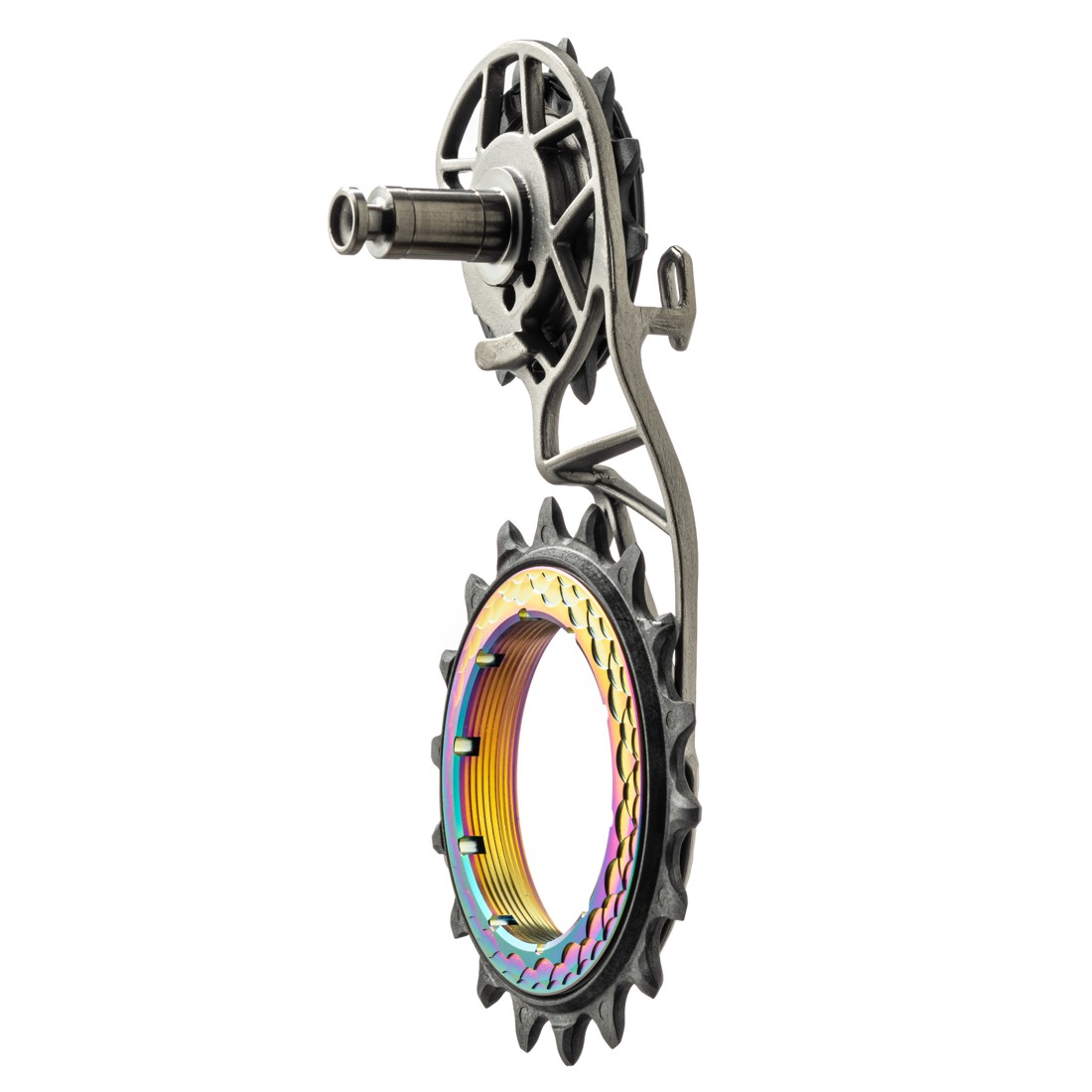 Hollowcage titanium ceramic oversized derailleur pulley cage