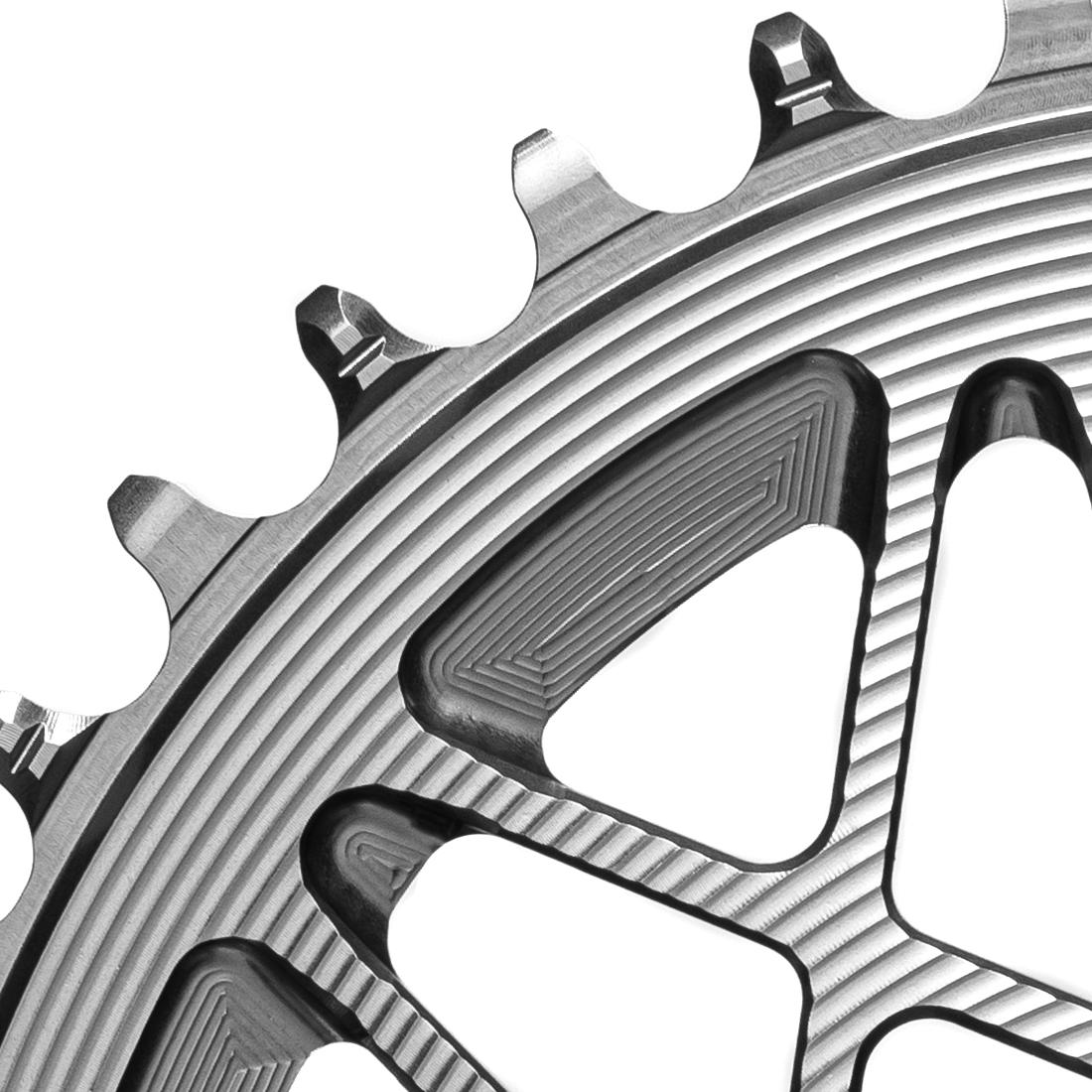 OVAL AXS chainring for SRAM Road-Gravel 8 bolt