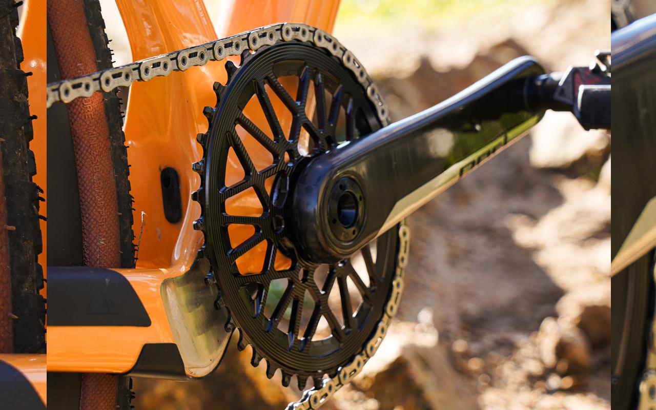 OVAL AXS chainring for SRAM Road-Gravel 8 bolt