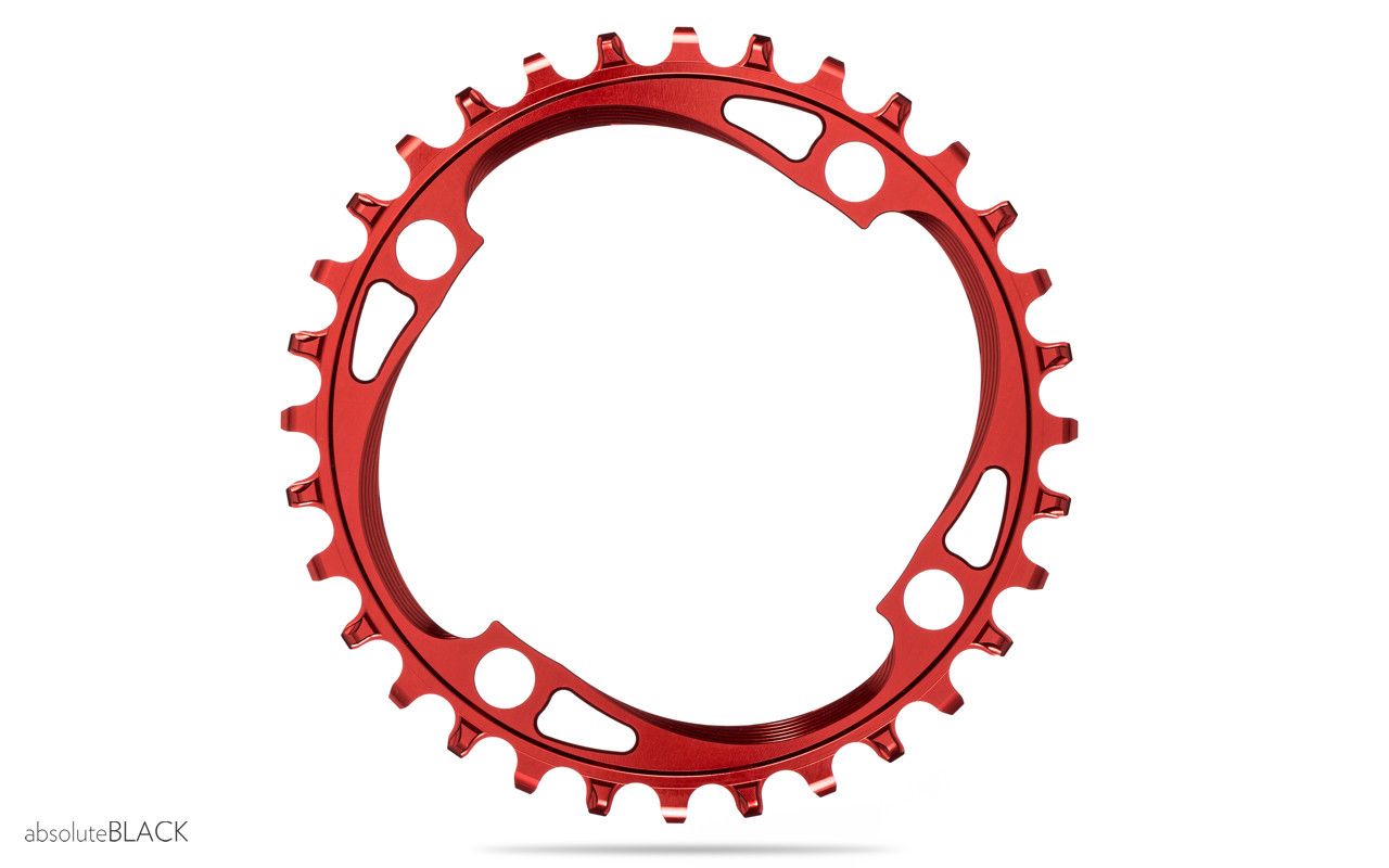 absoluteblack narrow wide chainring for 64 & 104 BCD cranks