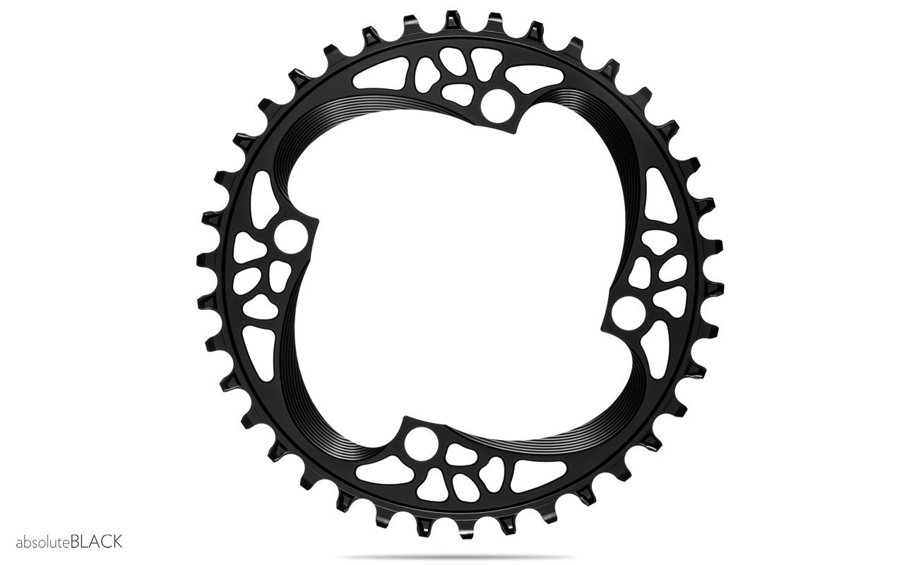 absoluteblack narrow wide chainring for 64 & 104 BCD cranks