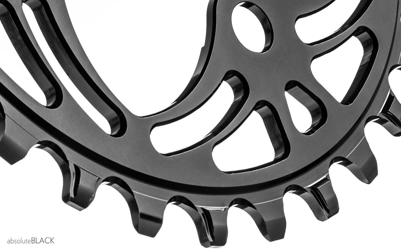 absoluteblack narrow wide chainring for 64 & 104 BCD cranks