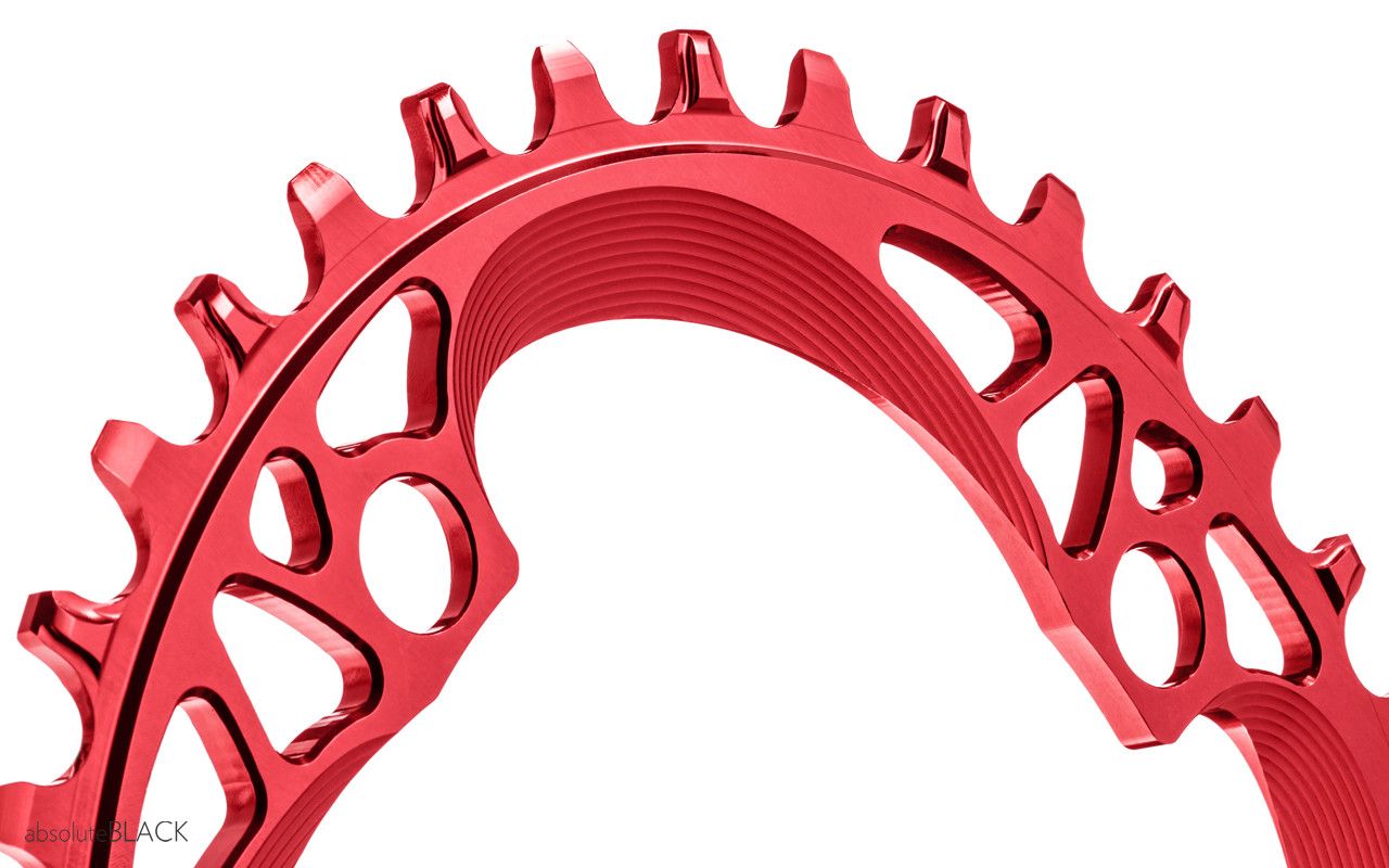 absoluteblack narrow wide chainring for 64 & 104 BCD cranks