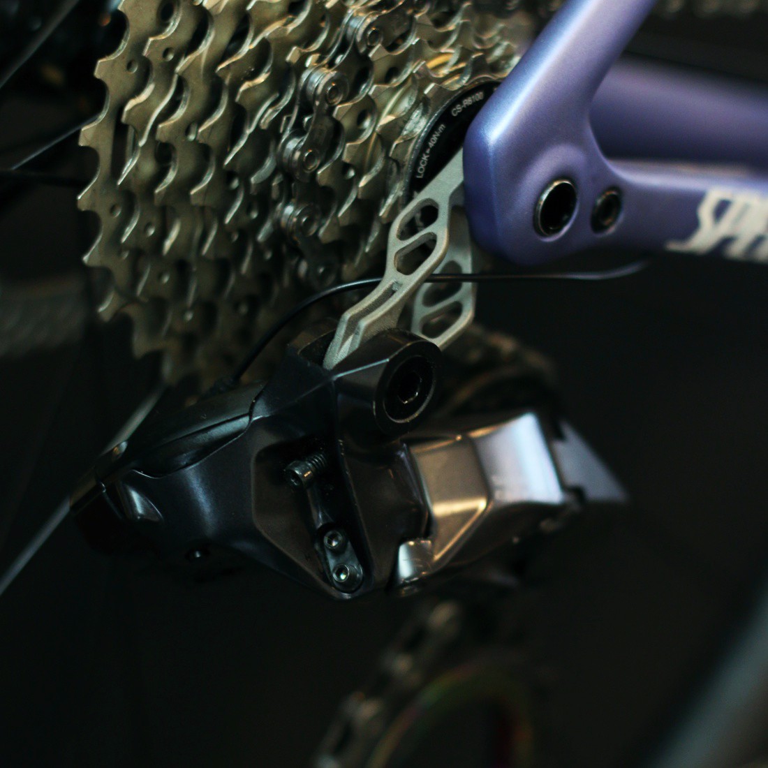 absoluteBLACK Titanium direct mount derailleur hanger for Specialized SL8