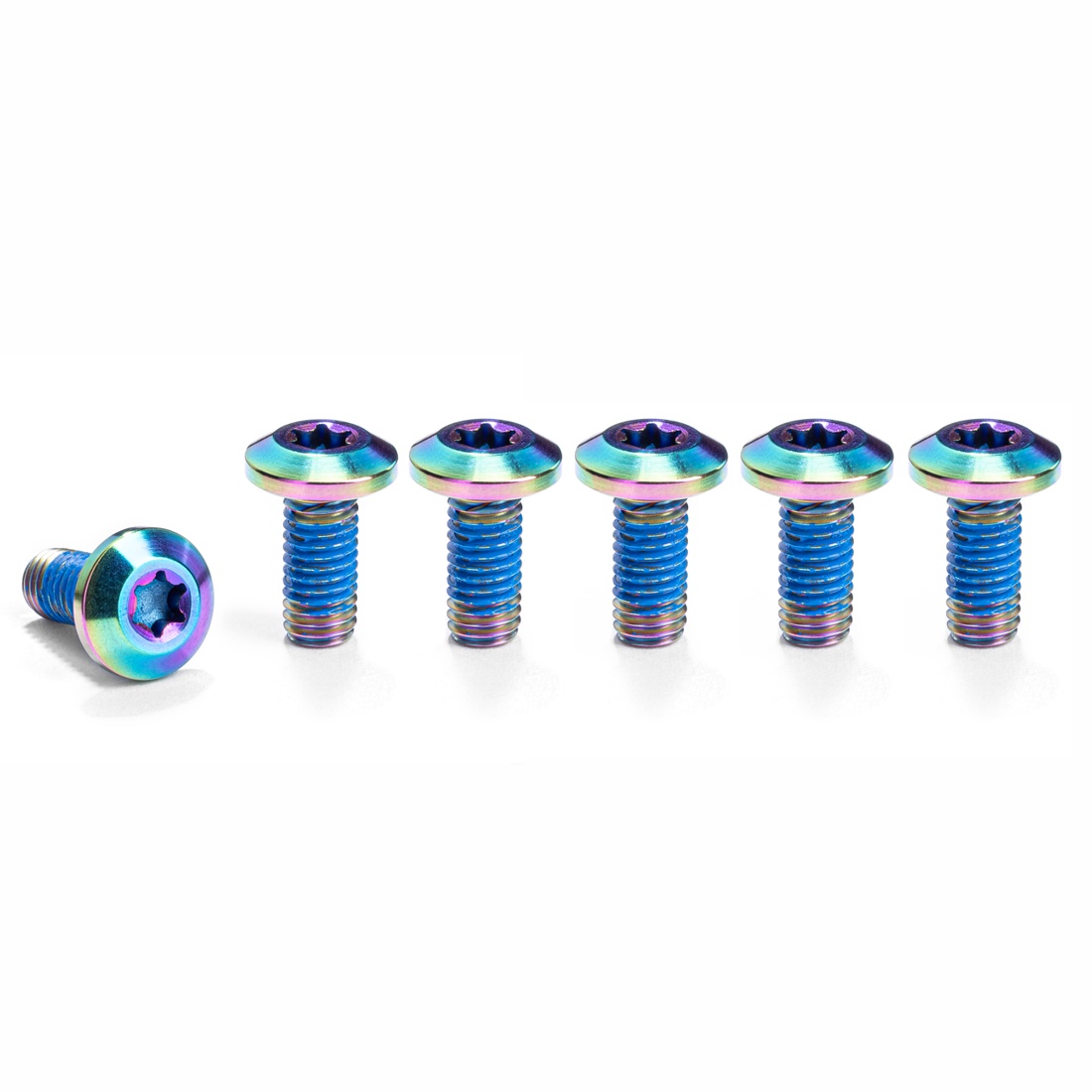 absoluteBLACK Titanium ISO disc rotor bolt kit