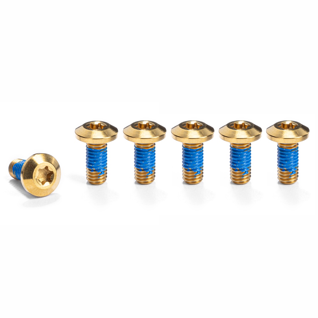 absoluteBLACK Titanium ISO disc rotor bolt kit