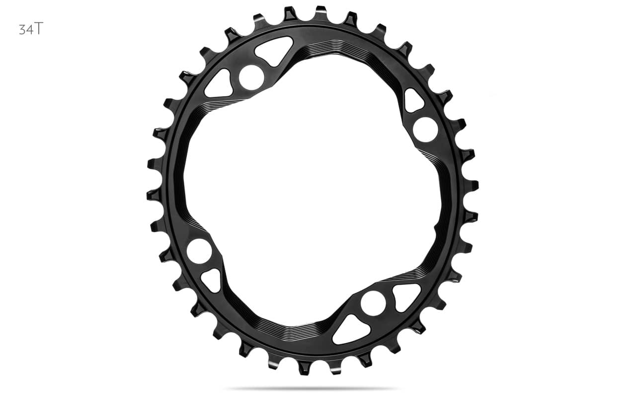 absoluteblack  OVAL  104 & 64BCD traction chainring