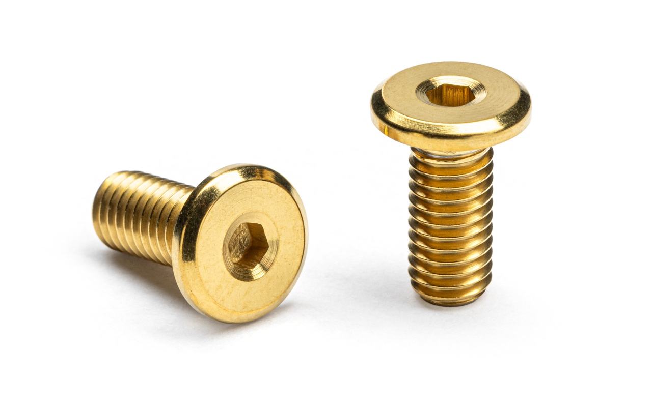 absoluteBLACK Titanium Ultra Low Profile bottle cage bolts