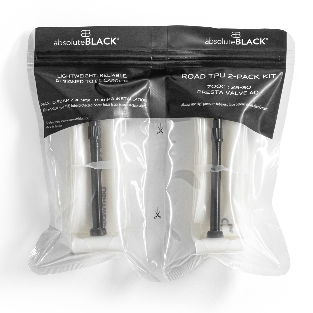 absoluteBLACK ROAD TPU 2-PACK KIT 