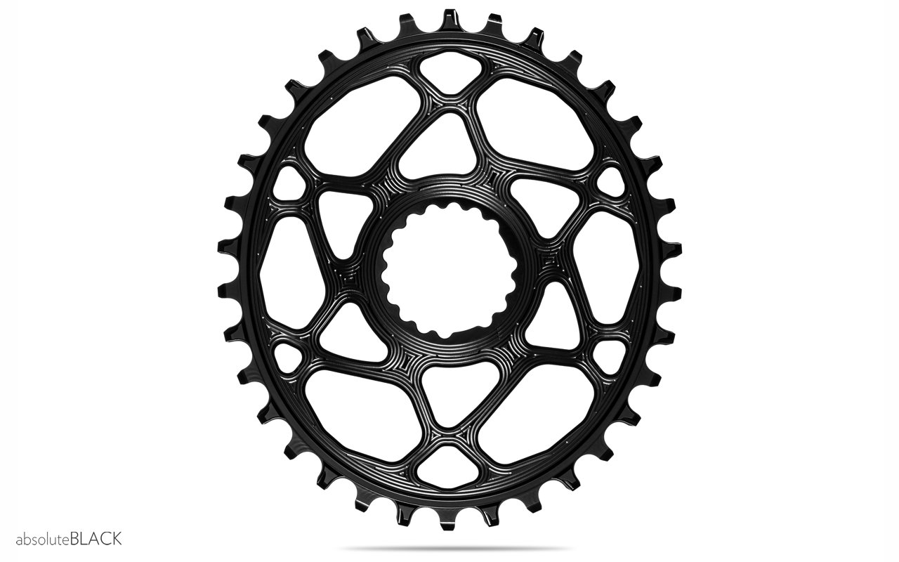 absoluteblack narrow wide direct mount oval chainring for Cannondale sisl