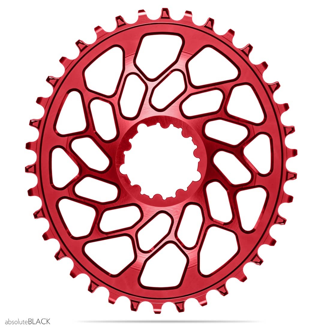 absoluteBLACK CX 1x OVAL N/W traction chainring for Sram