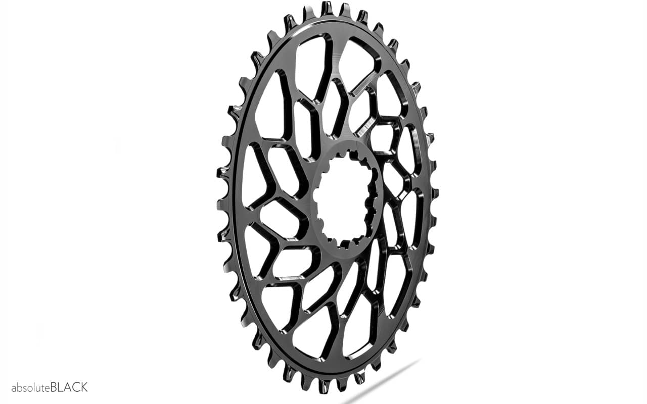 absoluteBLACK CX 1x OVAL N/W traction chainring for Sram