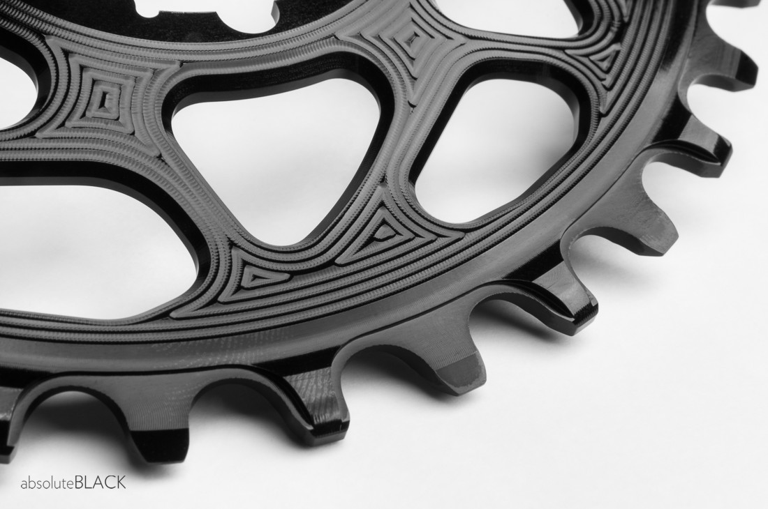 absoluteblack oval guidering  chainring for E*thirteen 