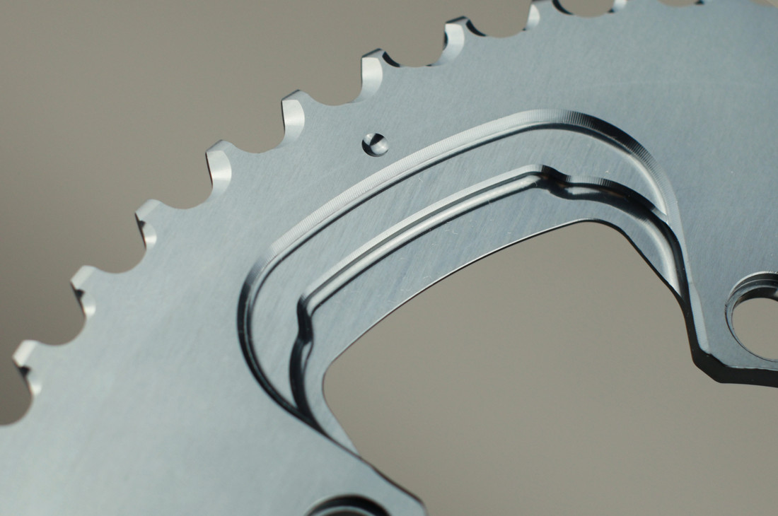 OVAL Road 110/4 bcd (Silver series chainring)