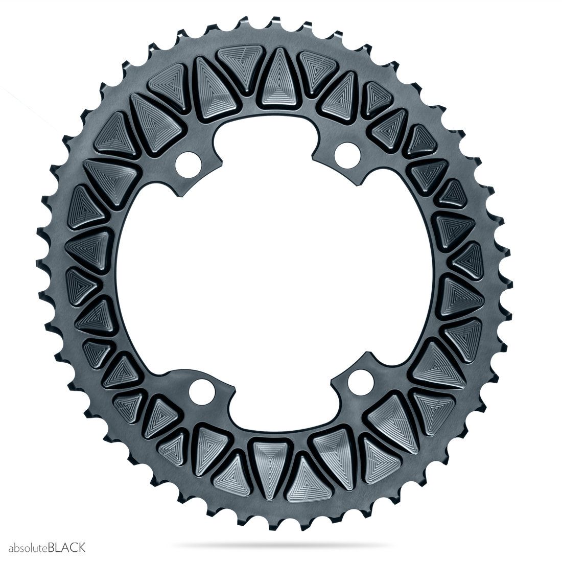 GRAVEL SUB-COMPACT OVAL 110/4, 2X chainrings 46/30T & 48/32T