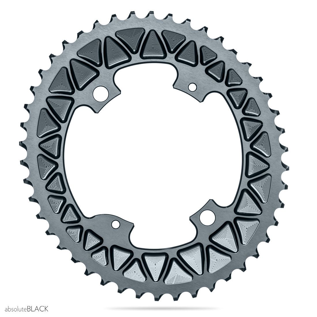 GRAVEL SUB-COMPACT OVAL 110/4, 2X chainrings 46/30T & 48/32T