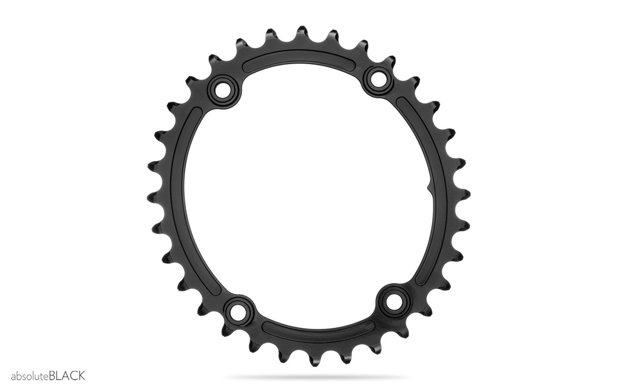 GRAVEL SUB-COMPACT OVAL 110/4, 2X chainrings 46/30T & 48/32T