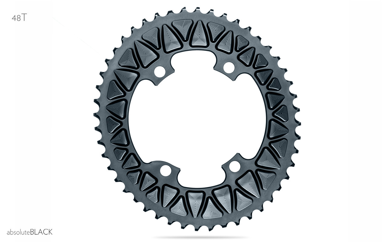 GRAVEL SUB-COMPACT OVAL 110/4, 2X chainrings 46/30T & 48/32T