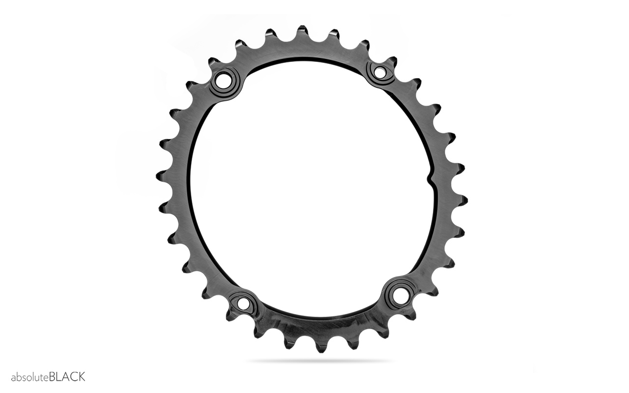 GRAVEL SUB-COMPACT OVAL 110/4, 2X chainrings 46/30T & 48/32T