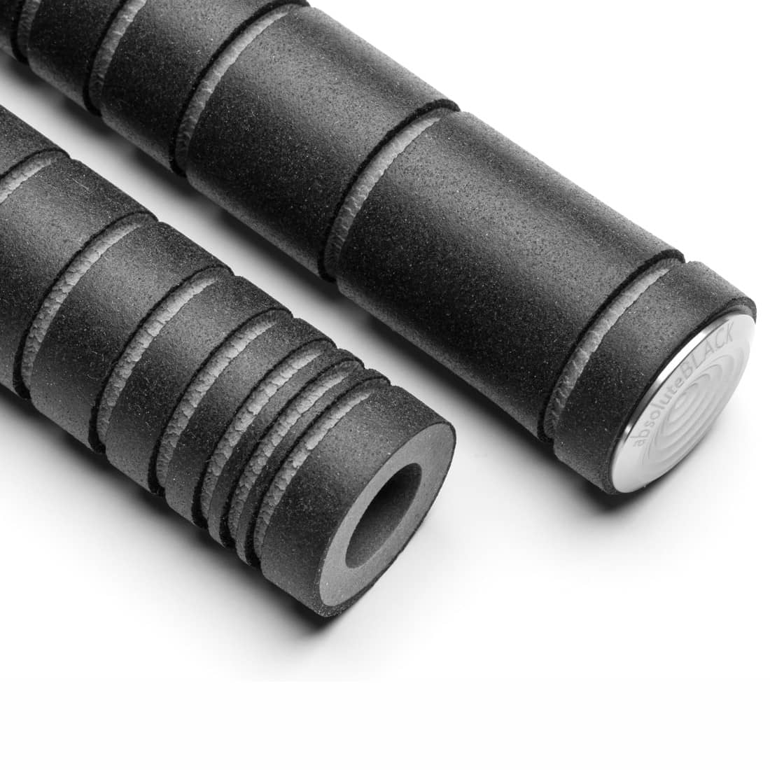 absoluteBLACK  Dual Density Structured MTB SILICONE GRIPS