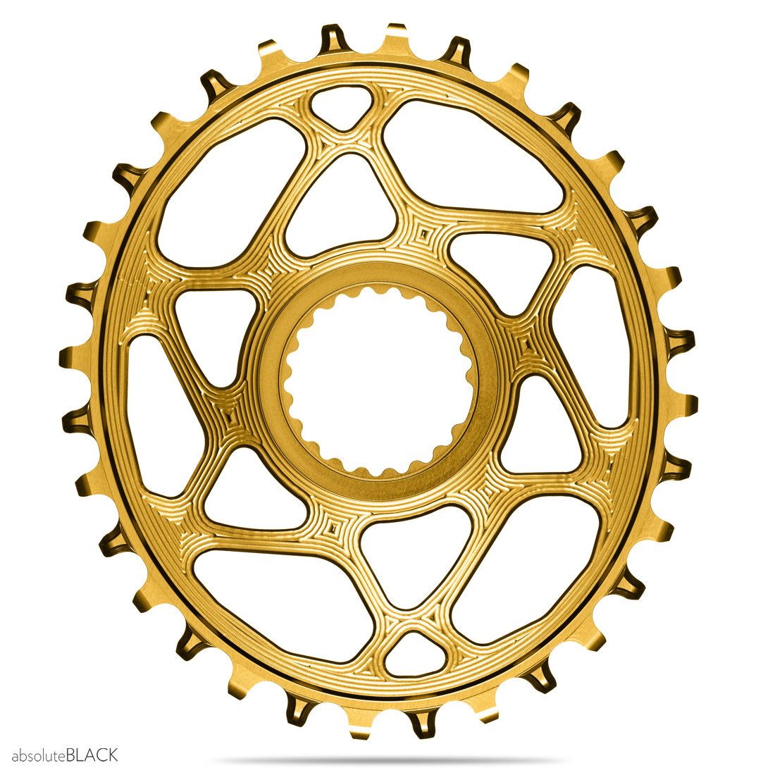 OVAL traction chainring for shimano XTR M9100 cranks