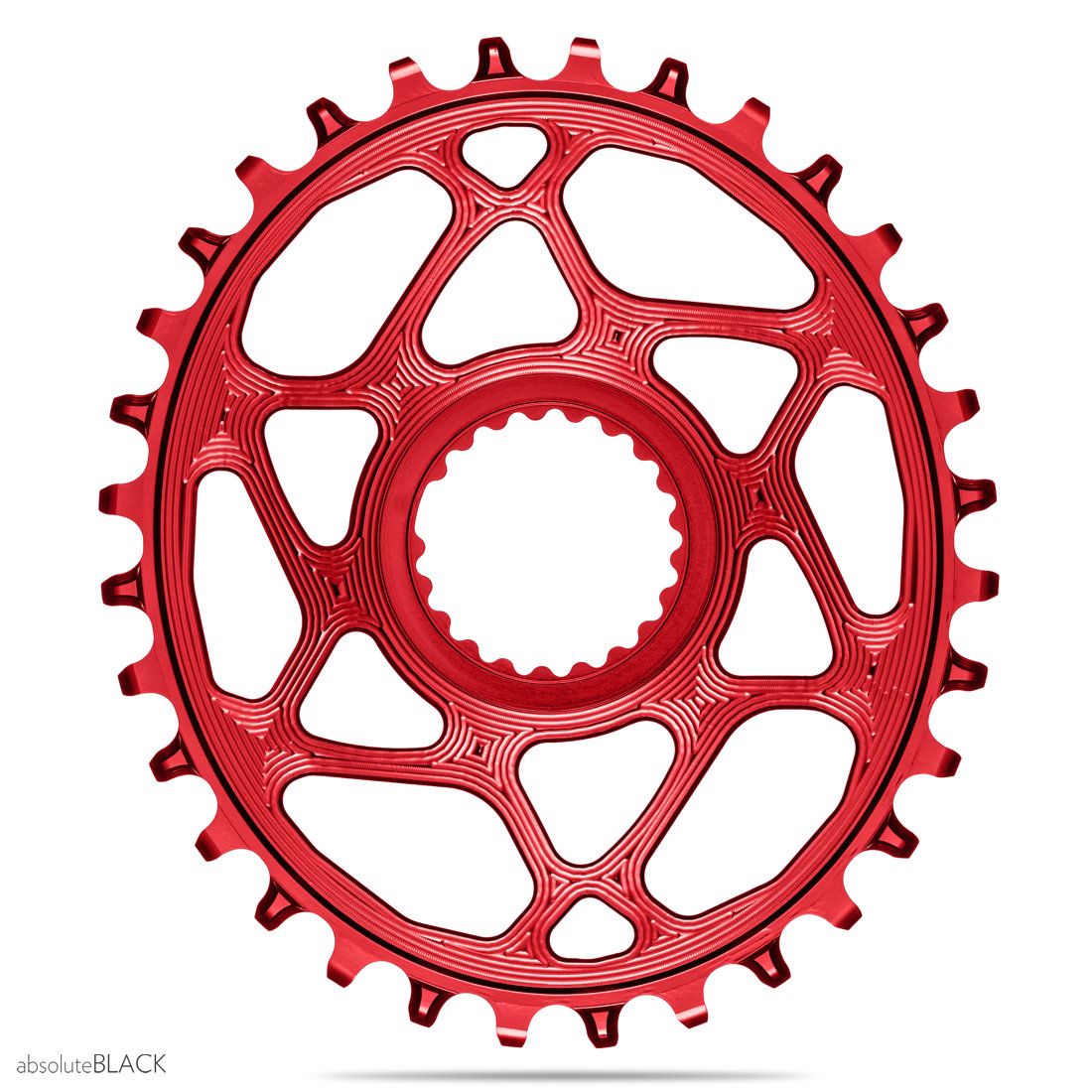 OVAL traction chainring for shimano XTR M9100 cranks