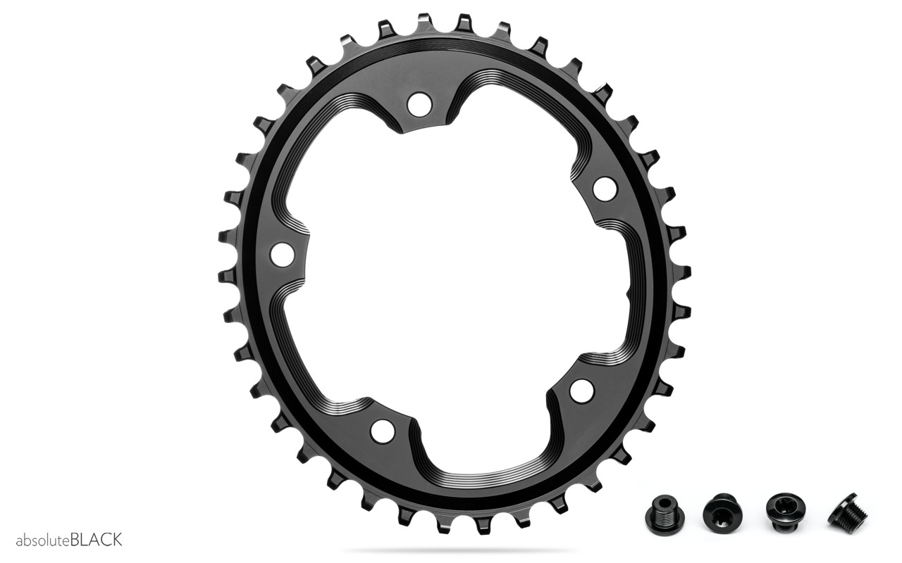 CX 1X OVAL 110/5 BCD N/W traction chainring