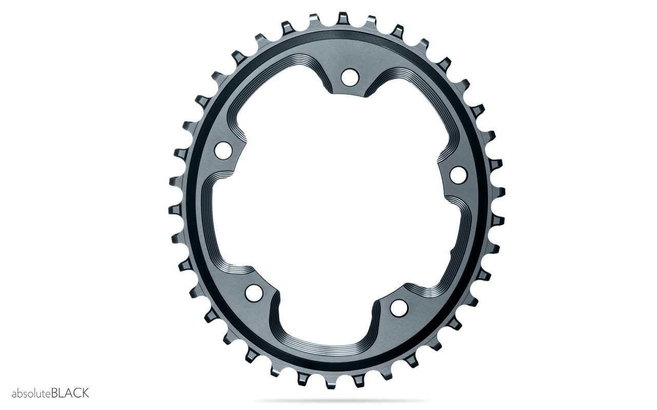 CX 1X OVAL 110/5 BCD N/W traction chainring