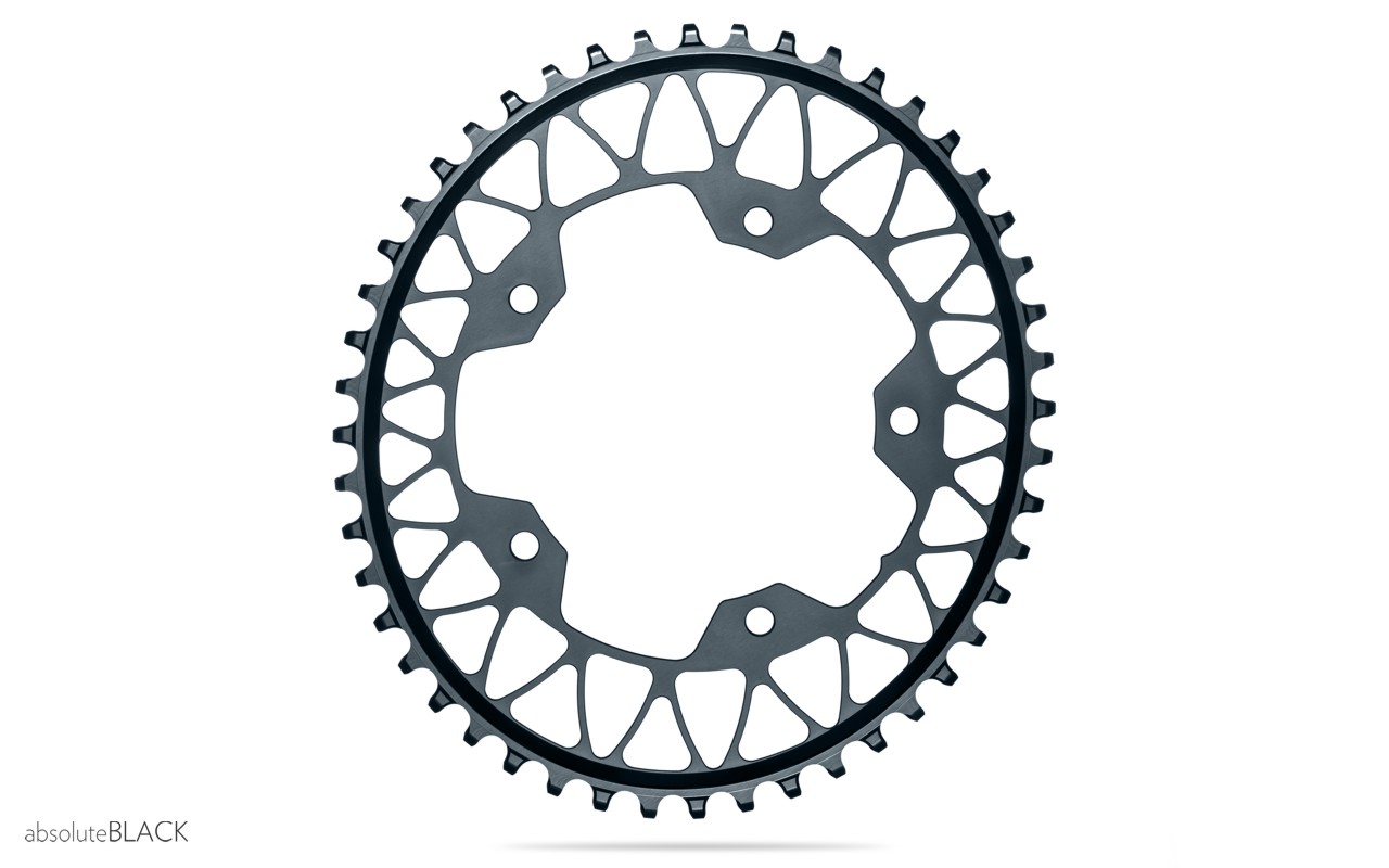 GRAVEL 1X OVAL 110/5 BCD N/W TRACTION CHAINRING